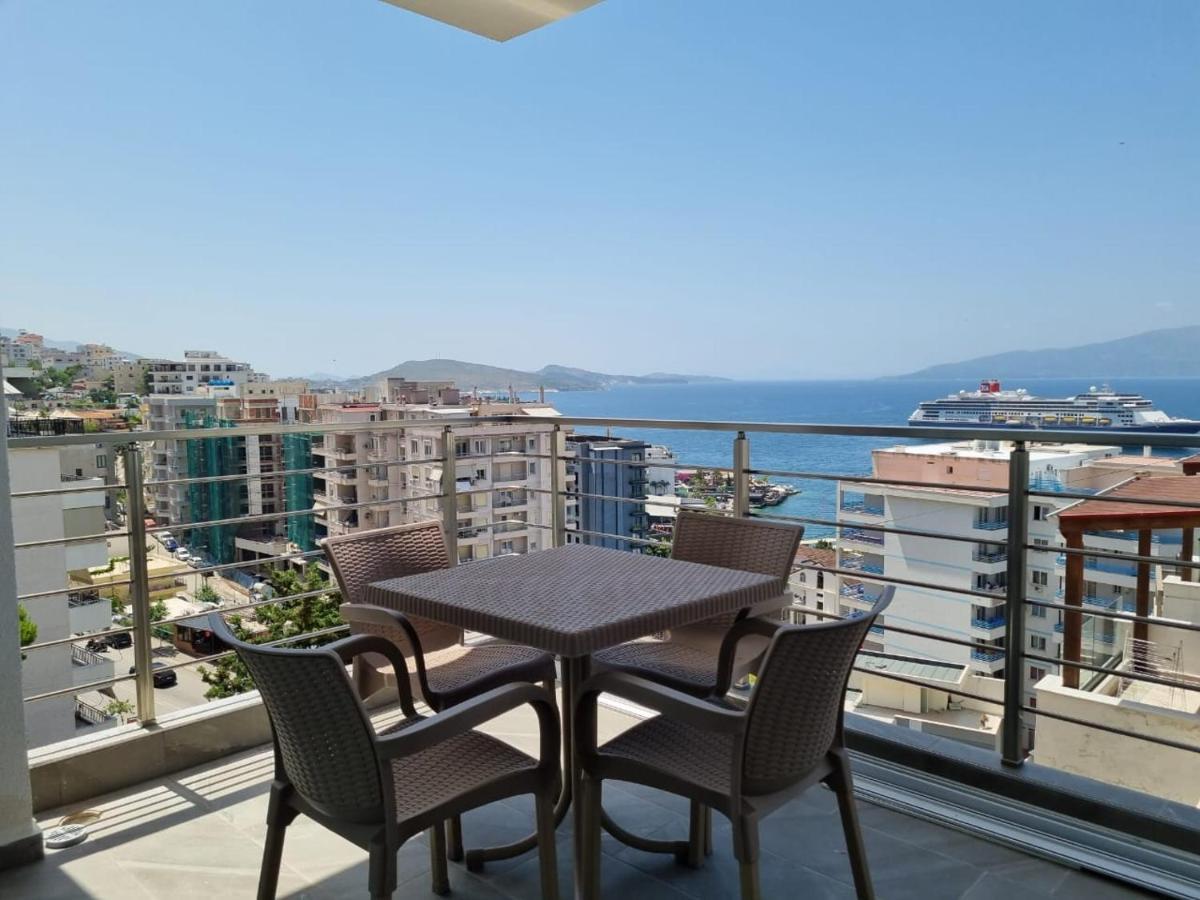Panoramic Sea View Apartment Saranda Zewnętrze zdjęcie