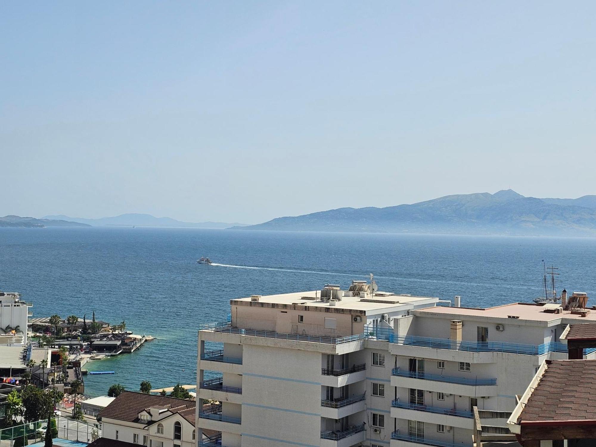 Panoramic Sea View Apartment Saranda Zewnętrze zdjęcie